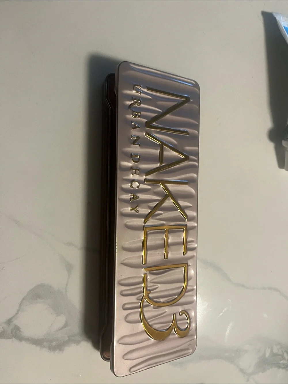 NWOT Urban Decay Naked3 Eyeshadow Palette - missing eyeshadow brush